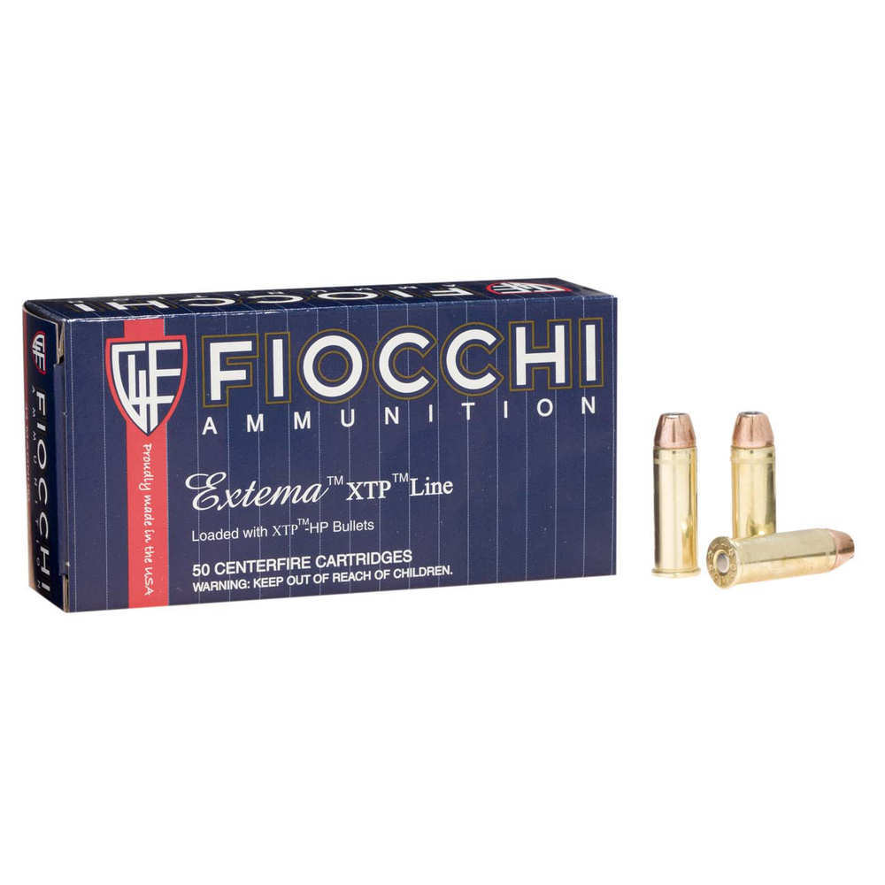 Ammunition Fiocchi Ammunition 4.50" 44Magnum AMMO SD 44 MAGNUM 200GR SJHP 50RD